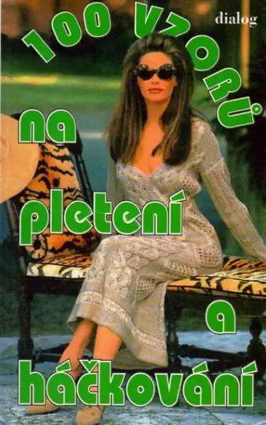 100 vzorů na pletení a háčkování - Michaela Lansdorfová a kolektiv /bazarové zboží/