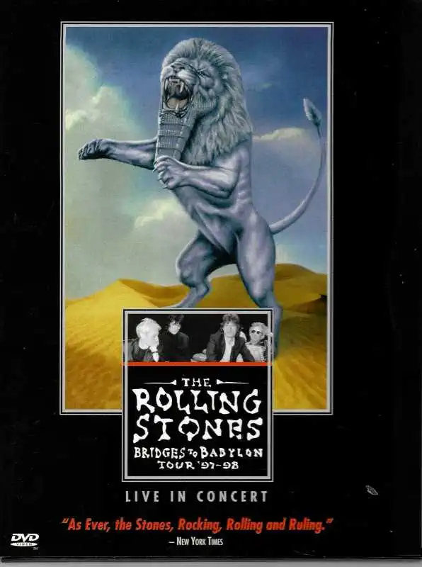 The Rolling Stones -Bridges To Babylon tour 97-98  - DVD plast /digipack