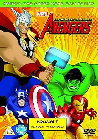 Avengers - Volume 1 - Heroes Assemble - v originálním znění bez CZ titulků - DVD /plast/