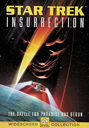 Star Trek - Insurrection / Vzpoura - v originálním znění bez CZ titulků - DVD /plast/bazarové zboží/