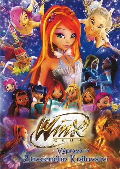 Winx Club - Výprava do Ztraceného království - DVD /plast/slim