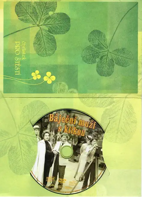 Báječní muži s klikou ( dárkový papír obal ) DVD
