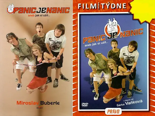 Panic je nanic - Miroslav Buberle ( 1x kniha bazarová + DVD )