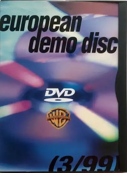 European demo disc - DVD /plast/