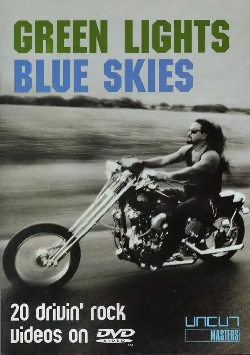 Green Lights, Blue Skies - 20 driving rock videos - DVD /plast/