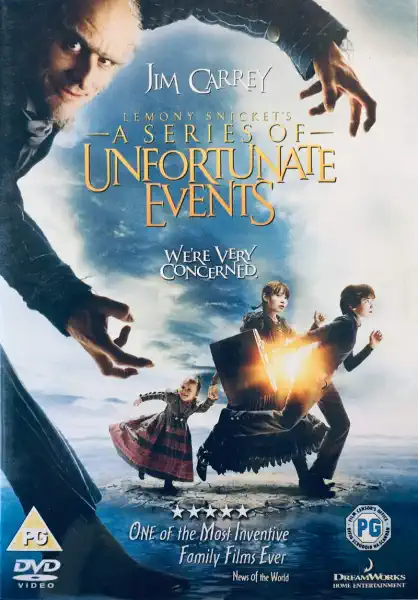 Lemony Snicket's - A Series of Unfortunate Events /  Lemony Snicket - Řada nešťastných příhod - v originálním znění bez CZ titulků - DVD /plast/