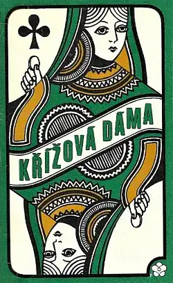 Křížová dáma - 5 milostných novel - kolektiv autorů /bazarové zboží/