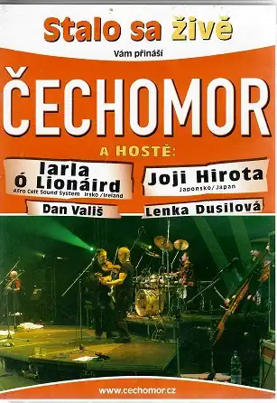 Čechomor : Stalo sa živě ( plast ) DVD