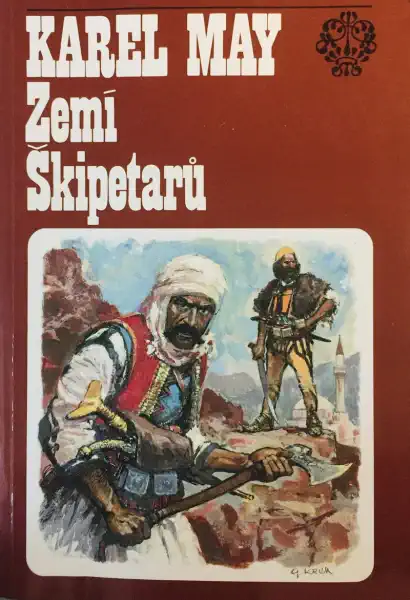 Zemí Škipetarů - Karel May /bazarové zboží/
