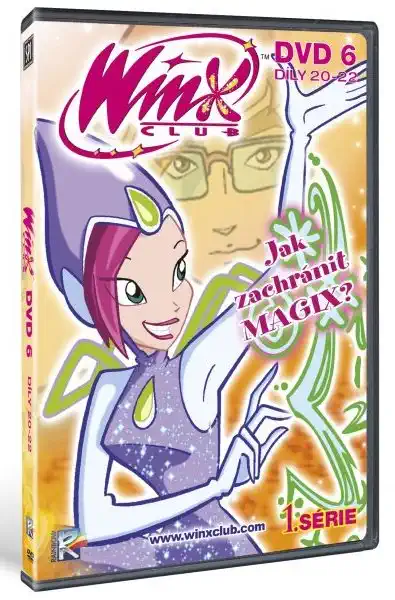 Winx Club - Jak zachránit Magix - DVD 6 - díly 20-22 - 1. série - DVD /slim/