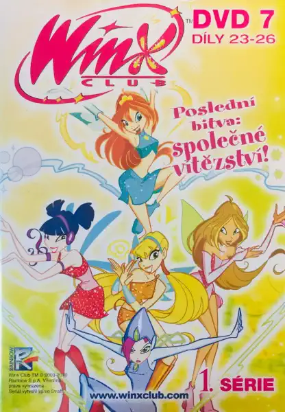 Winx Club - Poslední bitva: společné vítězství - DVD 7 - díly 23-26 - 1. série - DVD /slim/