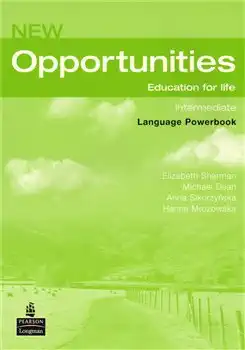 New Opportunities - Education for life - Intermediate - Language Powerbook - Michael Harris /bazarové zboží/
