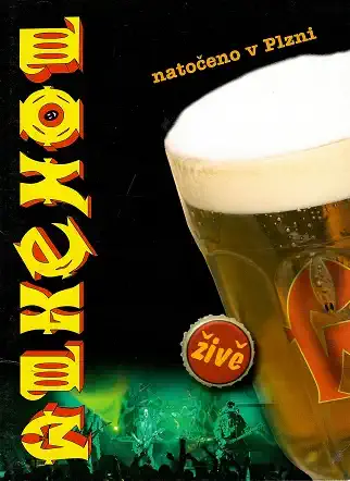 Alkehol - ŽIVĚ - natočeno v Plzni ( bazarové zboží ) digipack DVD