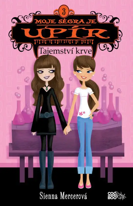 Moje ségra je upír 3 - Tajemství krve - Sienna Mercerová /bazarové zboží/