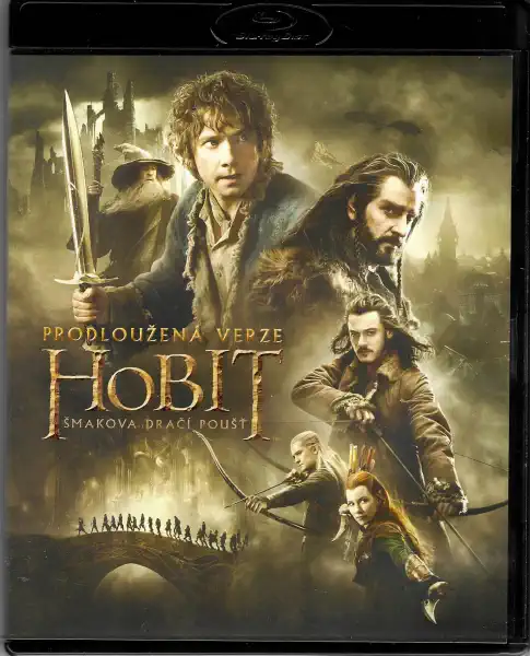 Hobit: Šmakova dračí poušť - prodloužená verze (3Blu-ray) - bazarové zboží