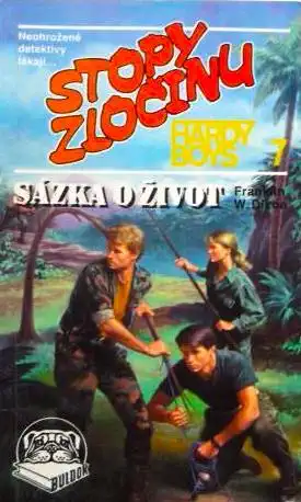 Stopy zločinu 7 - Sázka o život - Franklin W. Dixon /bazarové zboží/