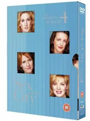 Sex and the City - The Complete Season 4 - v originálním znění s CZ titulky - 3x DVD /multidigipack v šubru/ - bazarové zboží
