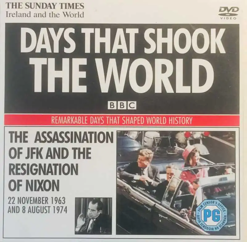 Days that shook the World - 22.11. 1963 and 8.8. 1974 - v originálním znění bez CZ titulků - DVD /pošetka malá/