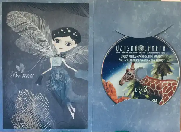 Úžasná planeta disk 3 - Divoká Afrika - DVD /dárkový obal/