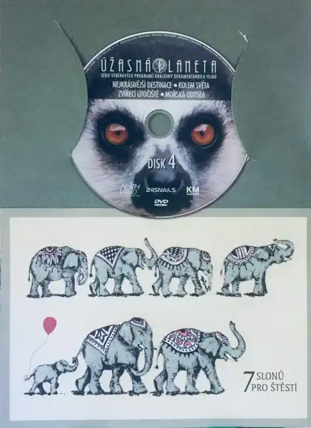 Úžasná planeta disk 4 - Nejkrásnější destinace - DVD /dárkový obal/