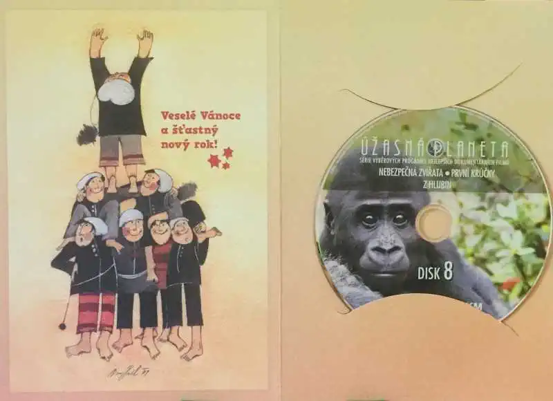 Úžasná planeta disk 8 - Nebezpečná zvířata - DVD /dárkový obal/