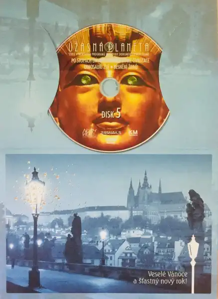 Úžasná planeta disk 5 - Po stopách dávných věků - DVD /dárkový obal/