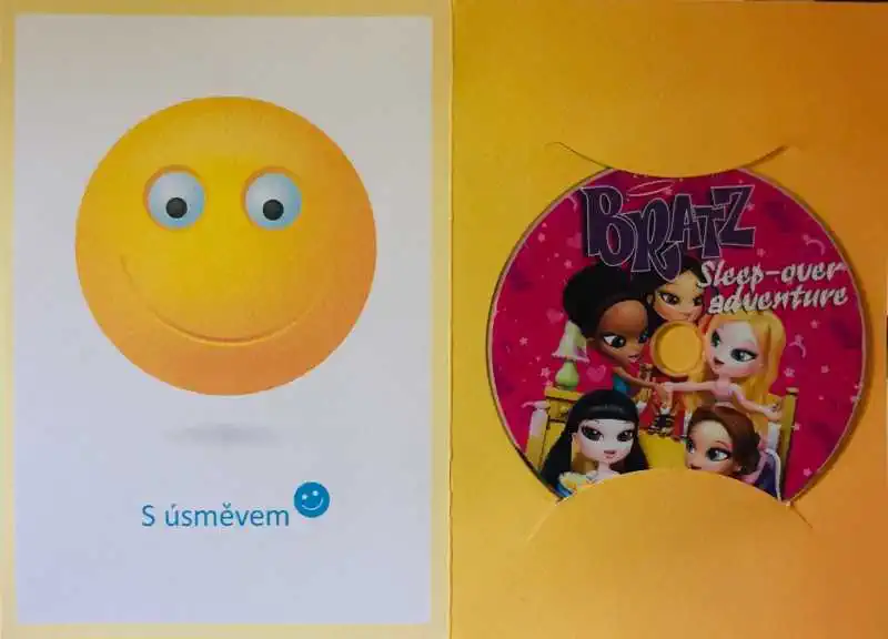 Bratz - Pyžamová párty - DVD /dárkový obal/
