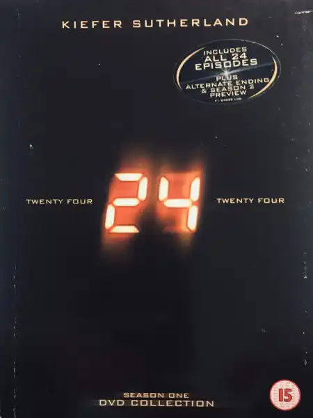 24 Twenty Four - Season 1 DVD Collection - v originálním znění bez CZ titulků - 6xDVD /multi digipack v šubru/bazarové zboží/