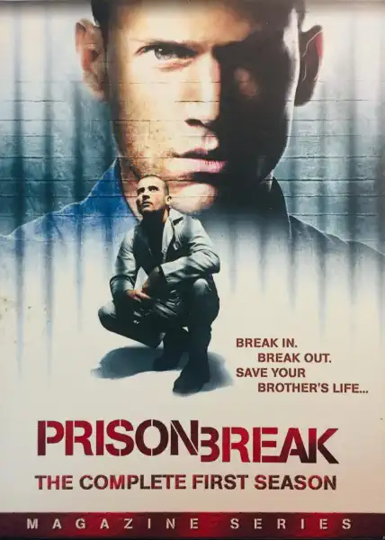 Prison Break - The Complete First Season - v originálním znění bez CZ titulků - 7xDVD /multi digipack v šubru/bazarové zboží/