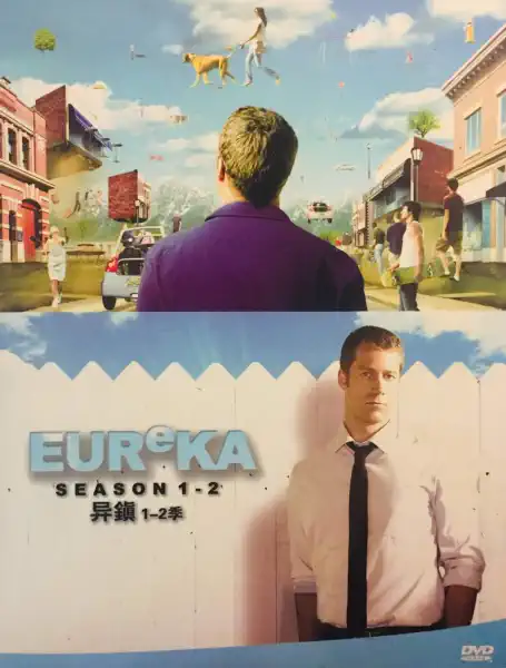 Eureka - Season 1-2 - v originálním znění bez CZ titulků - 11xDVD /karton obal/bazarové zboží/