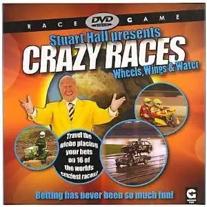 Stuart Hall presents Crazy Races - Race DVD Game - DVD-ROM /plast v šubru/