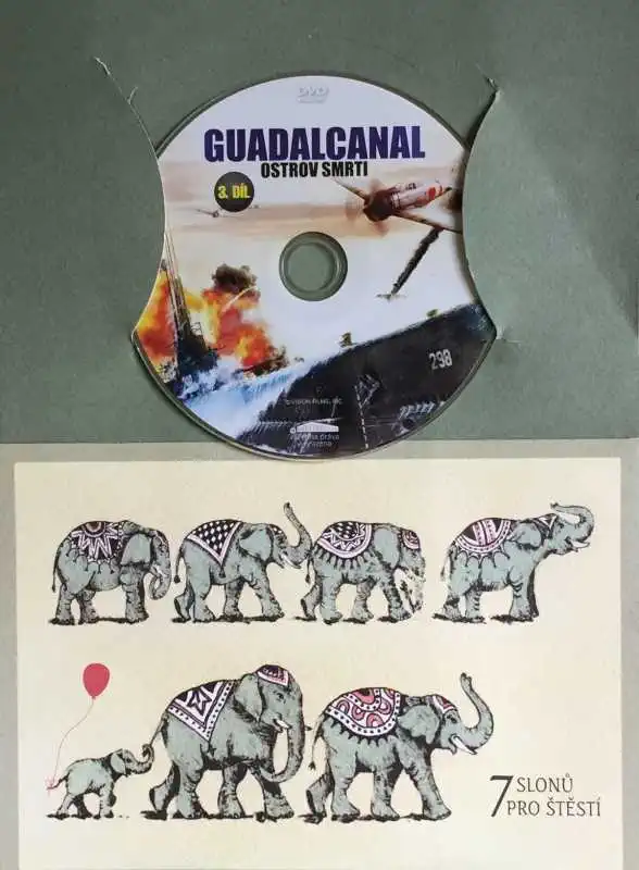 Quadalcanal - Ostrov smrti 3 - DVD /dárkový obal/