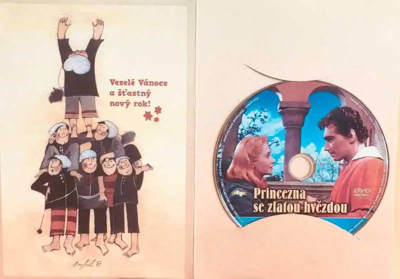 Princezna se zlatou hvězdou - DVD /dárkový obal/
