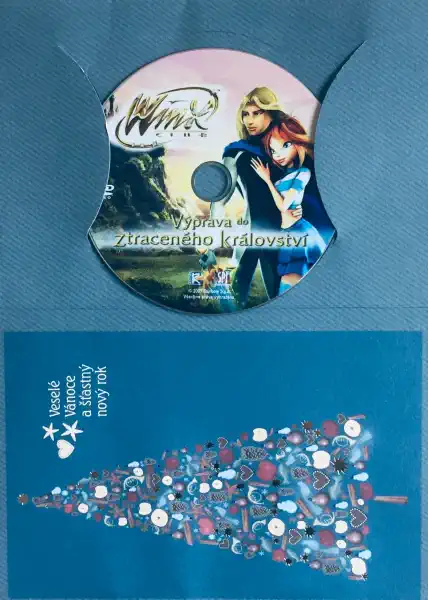 Winx Club - Výprava do Ztraceného království - DVD /dárkový obal/
