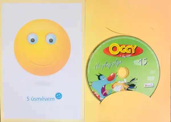 Oggy a švábi - disk 15 - Na plný plyn - DVD /dárkový obal/