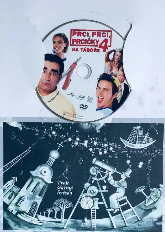 Prci, prci, prcičky 4 - Na táboře - DVD /dárkový obal/