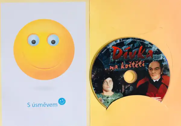 Dívka na koštěti - DVD /dárkový obal/