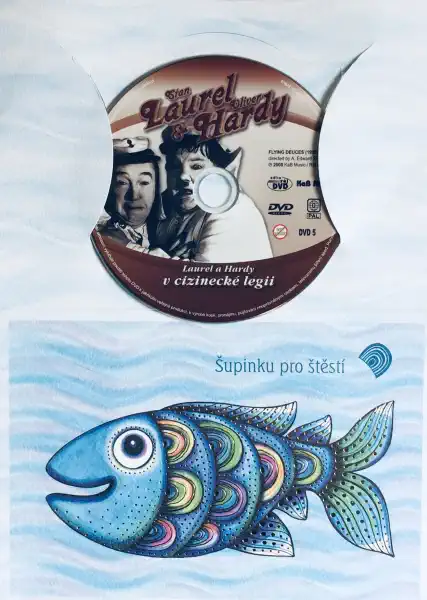 Laurel a Hardy v cizinecké legii - DVD /dárkový obal/