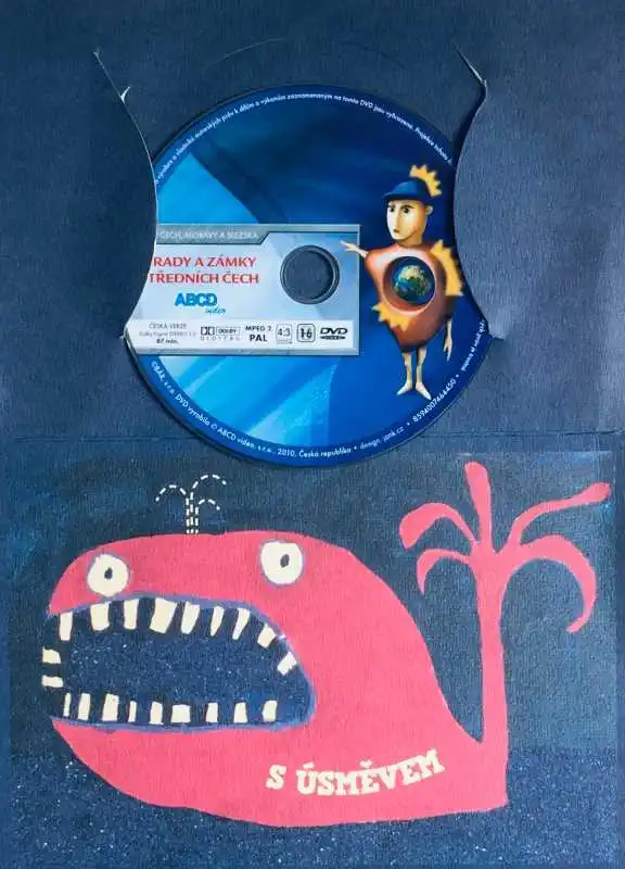 Krásy Čech, Moravy a Slezska - Hrady a zámky Středních Čech - DVD /dárkový obal/