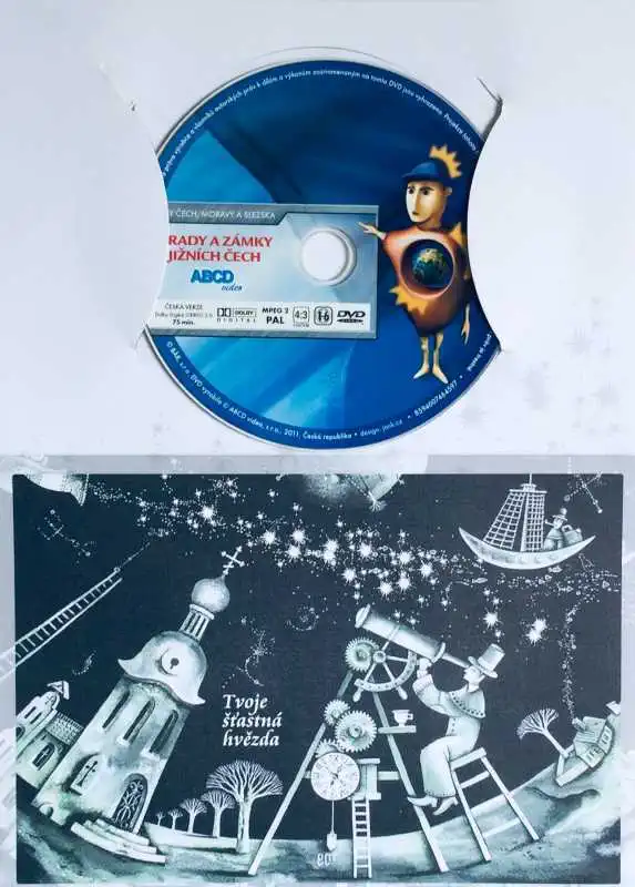 Krásy Čech, Moravy a Slezska - Hrady a zámky Jižních Čech - DVD /dárkový obal/