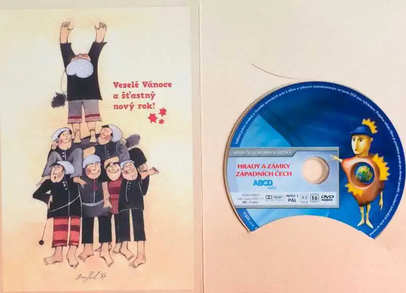 Krásy Čech, Moravy a Slezska - Hrady a zámky Západních Čech - DVD /dárkový obal/