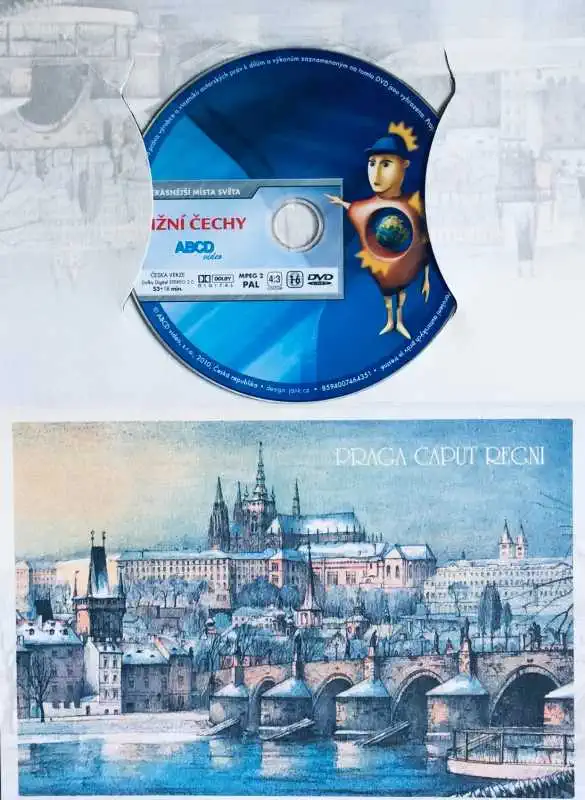Krásy Čech, Moravy a Slezska - Jižní Čechy - DVD /dárkový obal/