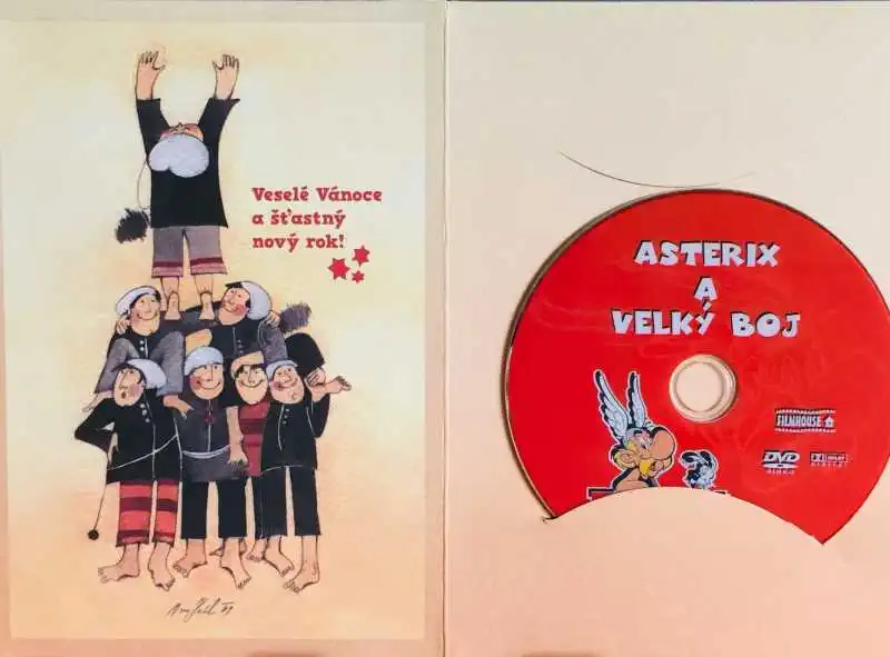 Asterix a velký boj - DVD /dárkový obal/