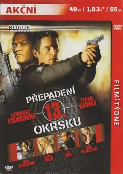 Přepadení 13. okrsku - DVD pošetka
