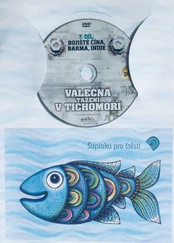 Válečná tažení v Tichomoří 7 - Bojiště Čína, Barma, Indie - DVD /dárkový obal/