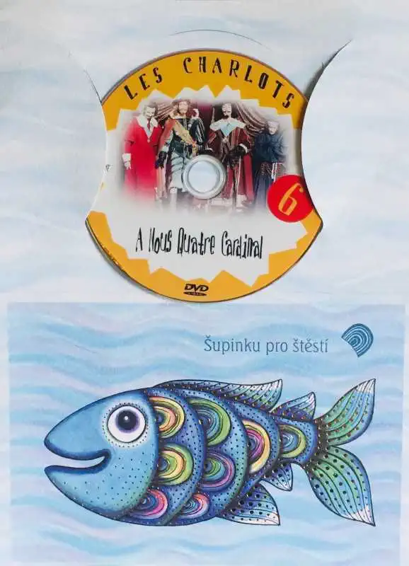Les Charlots 6 / Bažanti 6 - Čtyři sluhové a kardinál - DVD /dárkový obal/