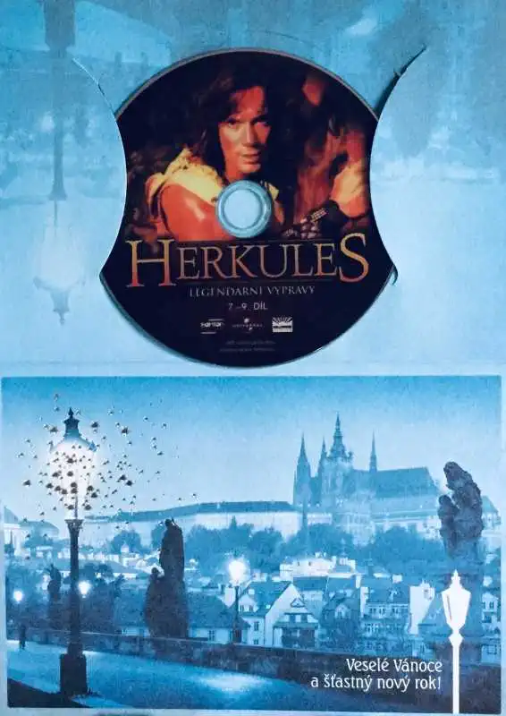 Herkules - Legendární výpravy - 7.-9. díl - DVD /dárkový obal/