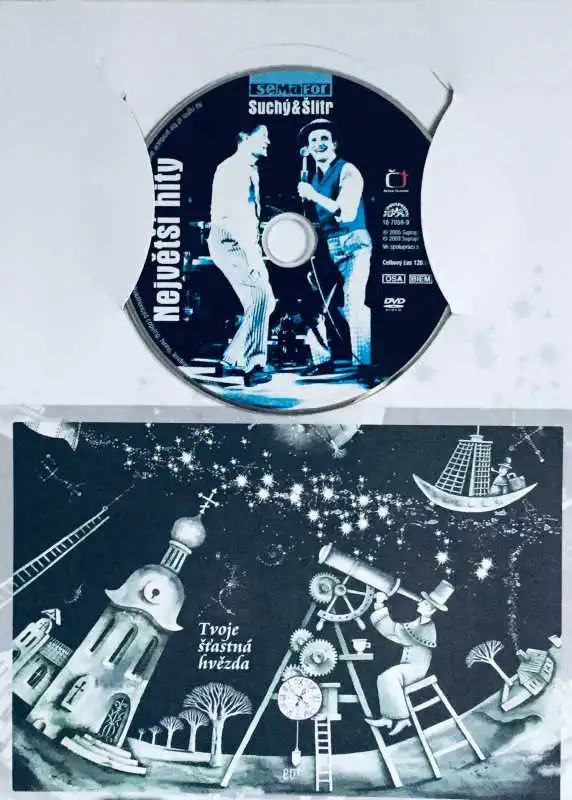 Suchý & Šlitr - Největší hity - DVD /dárkový obal/