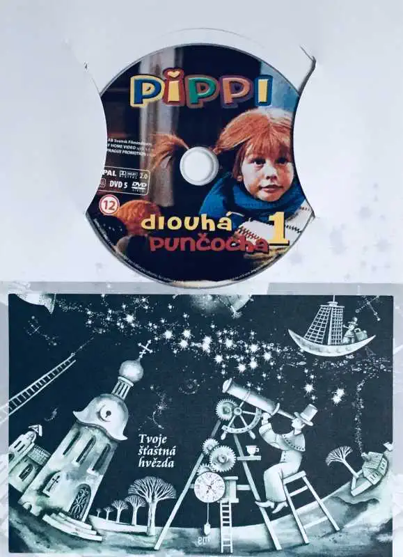 Pippi dlouhá punčocha 1 - DVD /dárkový obal/