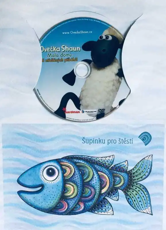 Ovečka Shaun - Malá domů - DVD /dárkový obal/